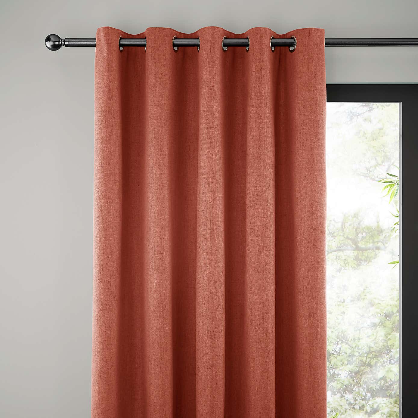Jennings Natural Thermal Eyelet Curtains