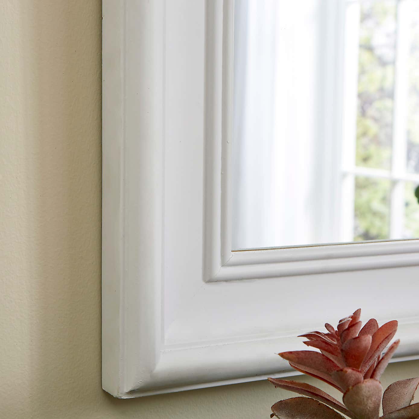 Swept Curved Wall Mirror