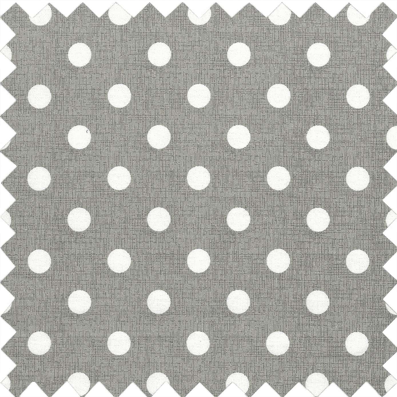 Grey Polka Dot Craft Bag
