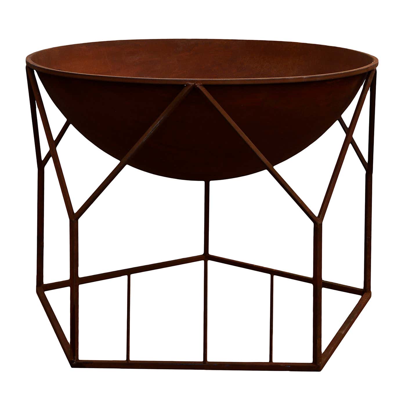 Buckingham Rust Iron Fire Bowl