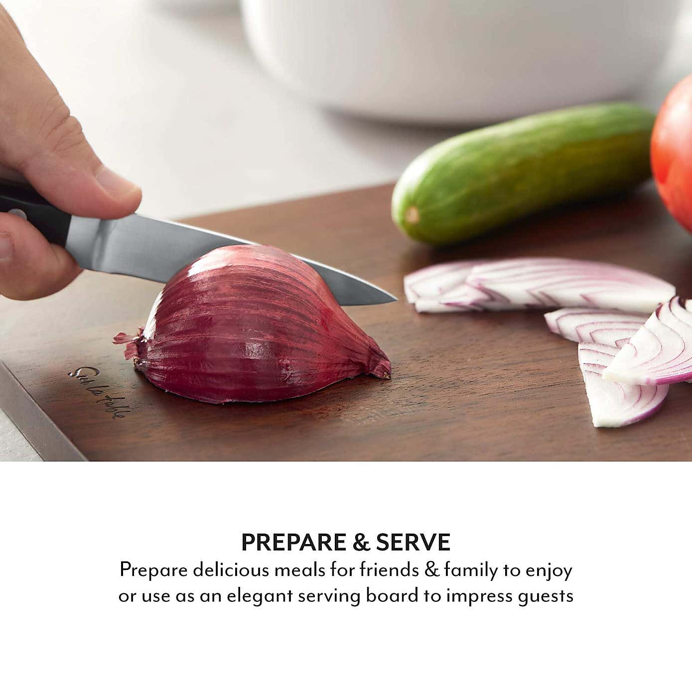 Sur La Table Medium Acacia Wood Chopping Board