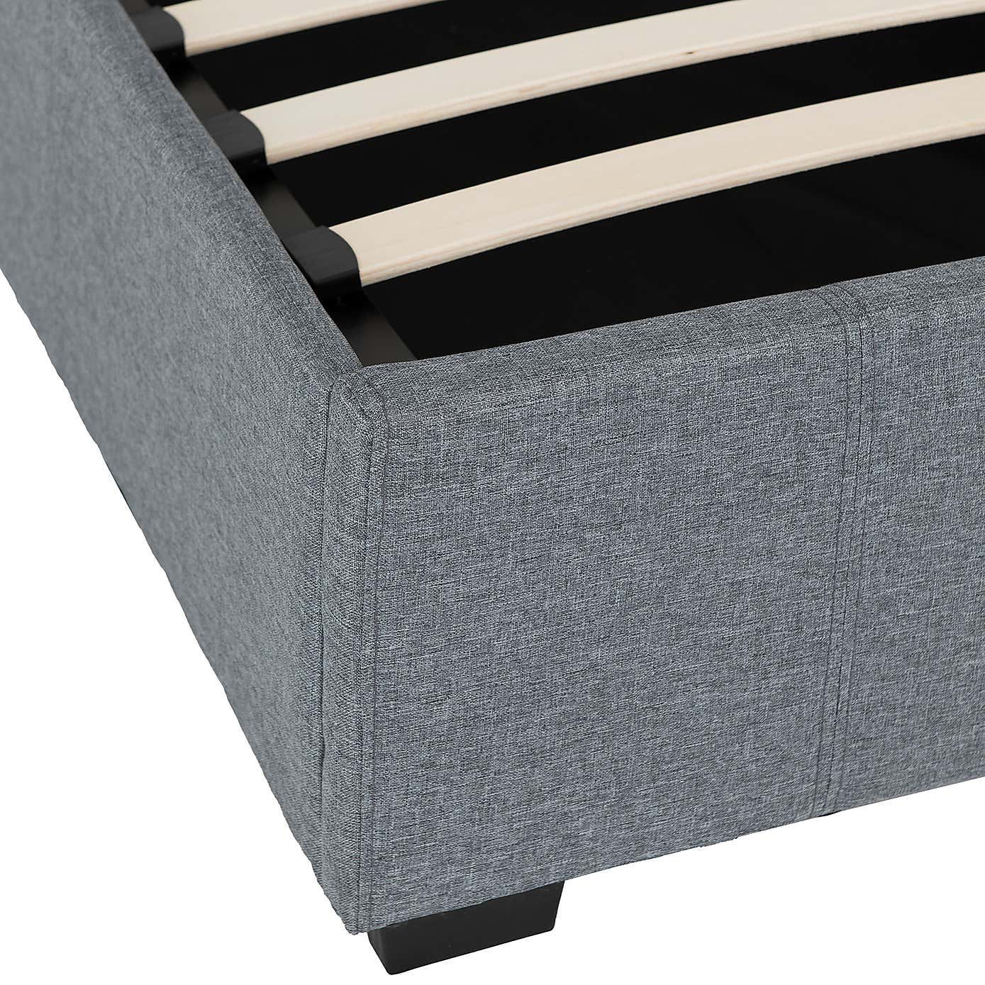 Waverley Linen Ottoman Bedstead - Grey