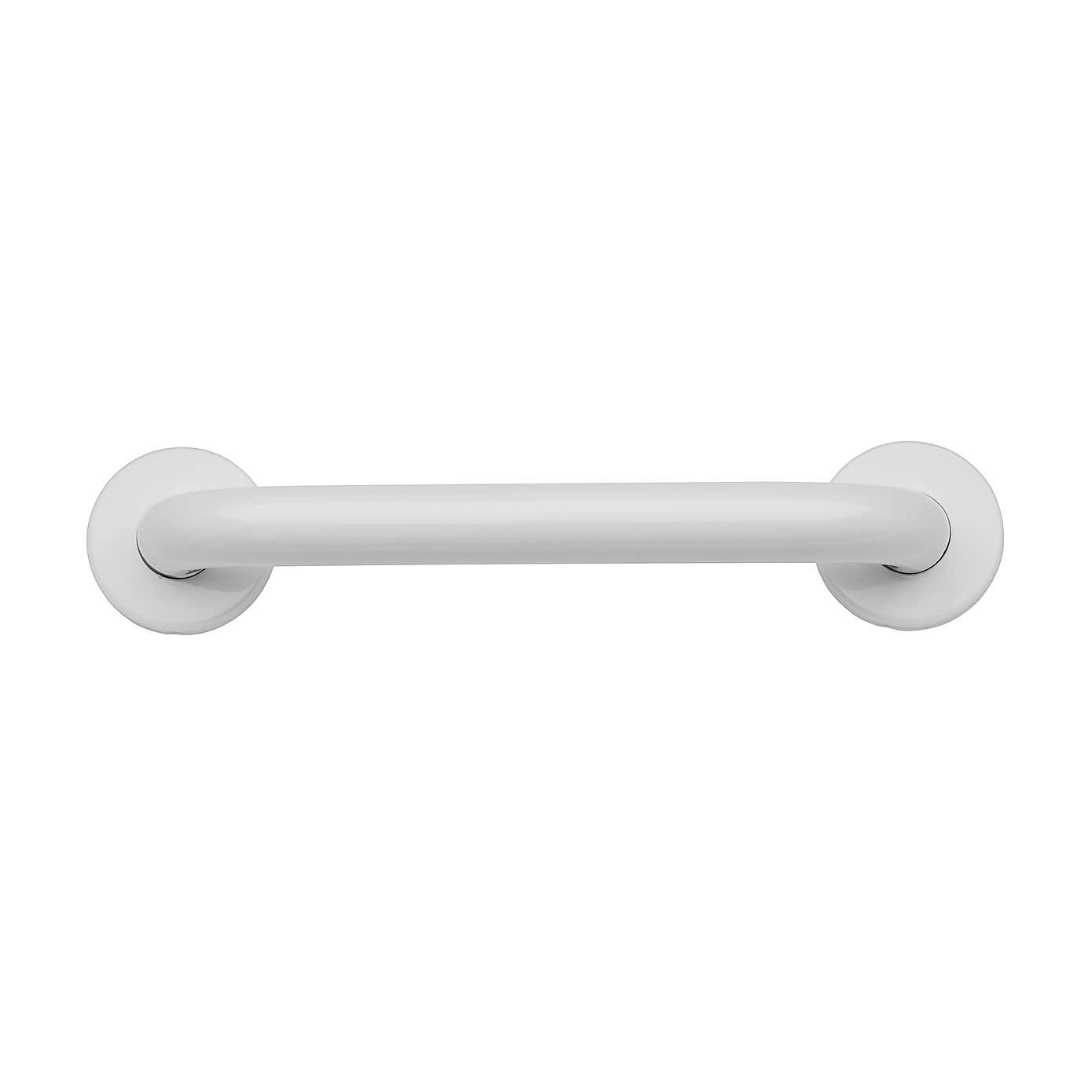 White Stainless Steel Grab Bar