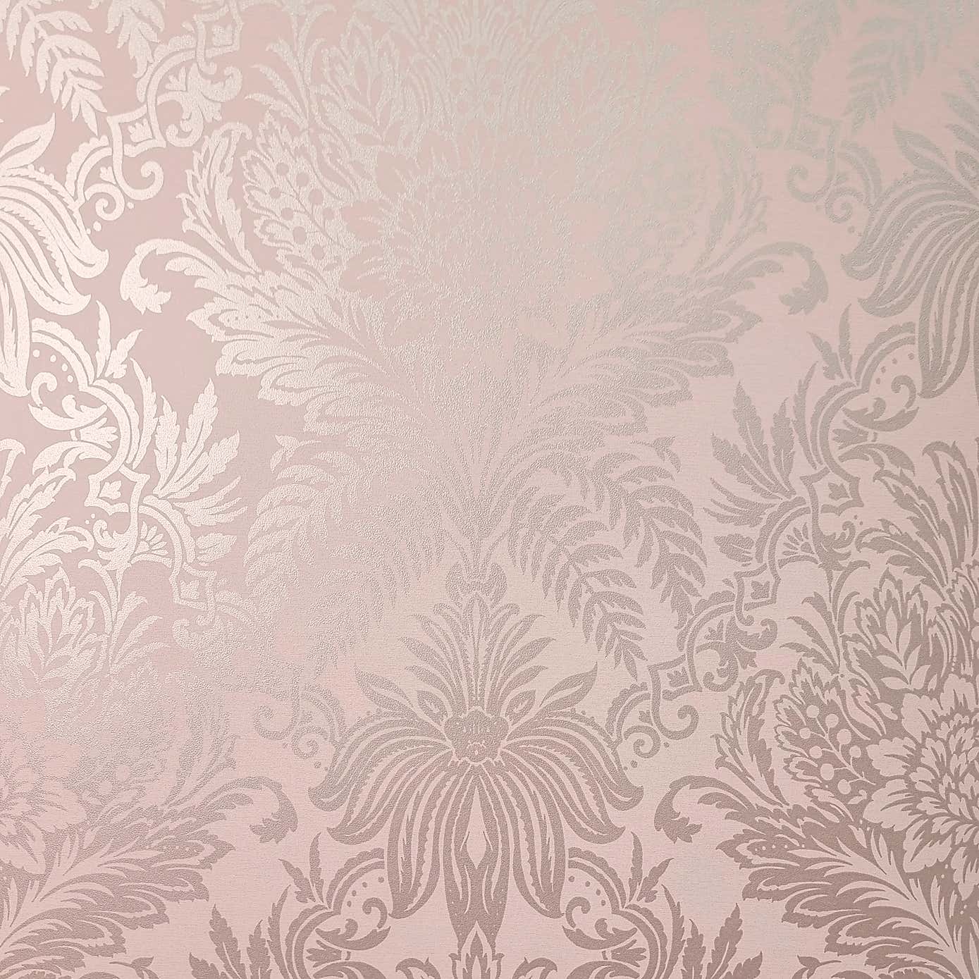 Crown Signature Damask Rose Wallpaper