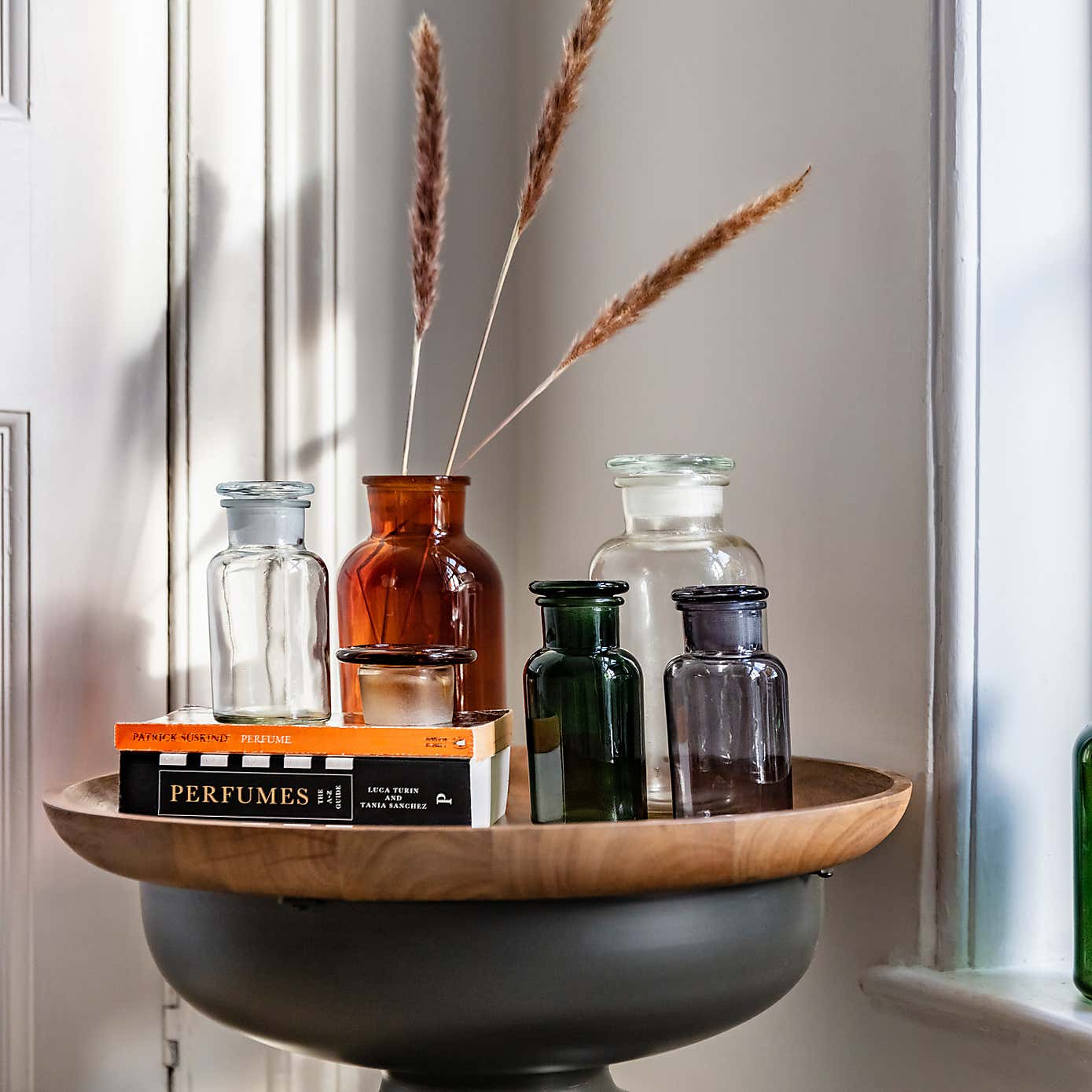 Apotheca Set of 3 Glass Vases