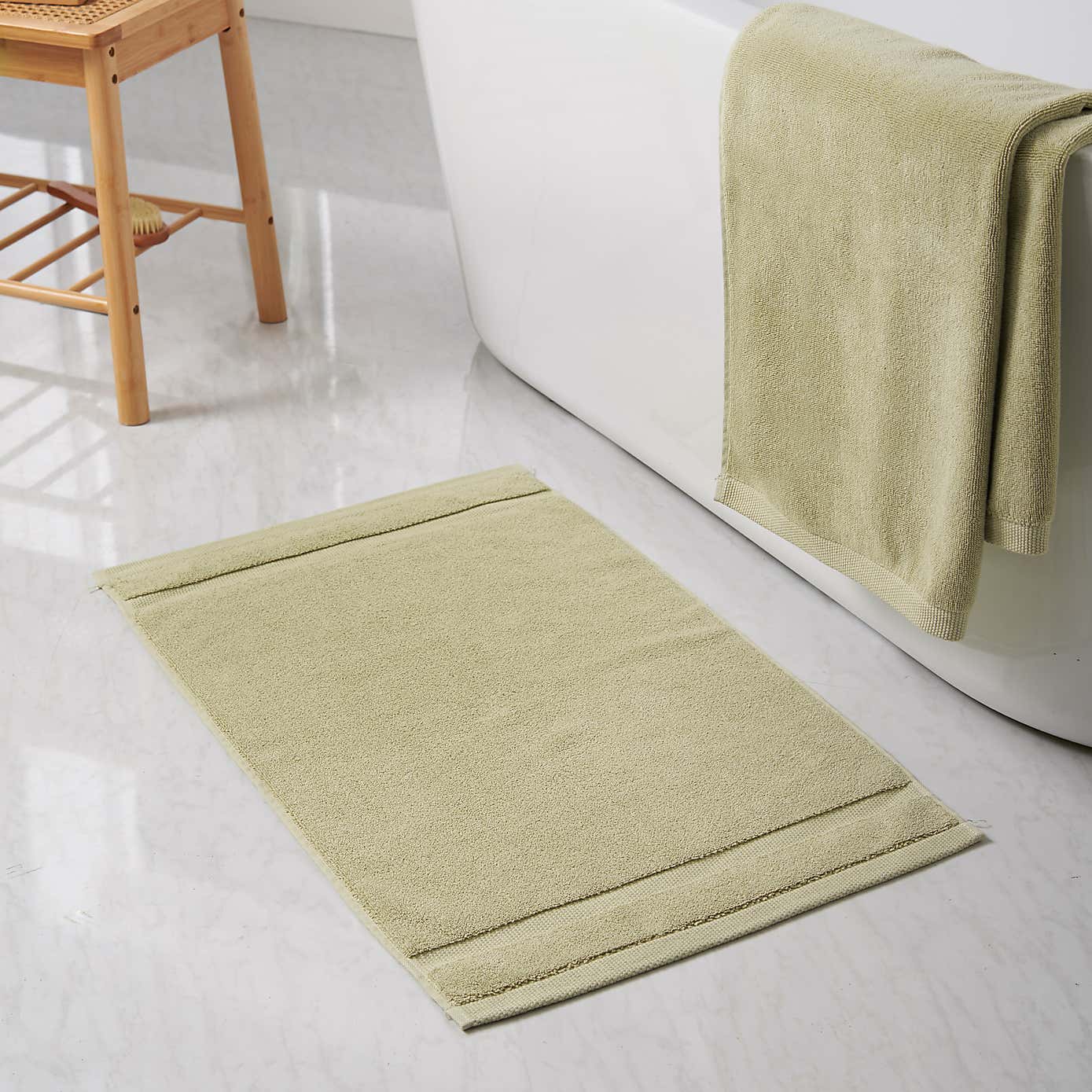 Turkish Luxury Heavyweight Cotton Bath Mat