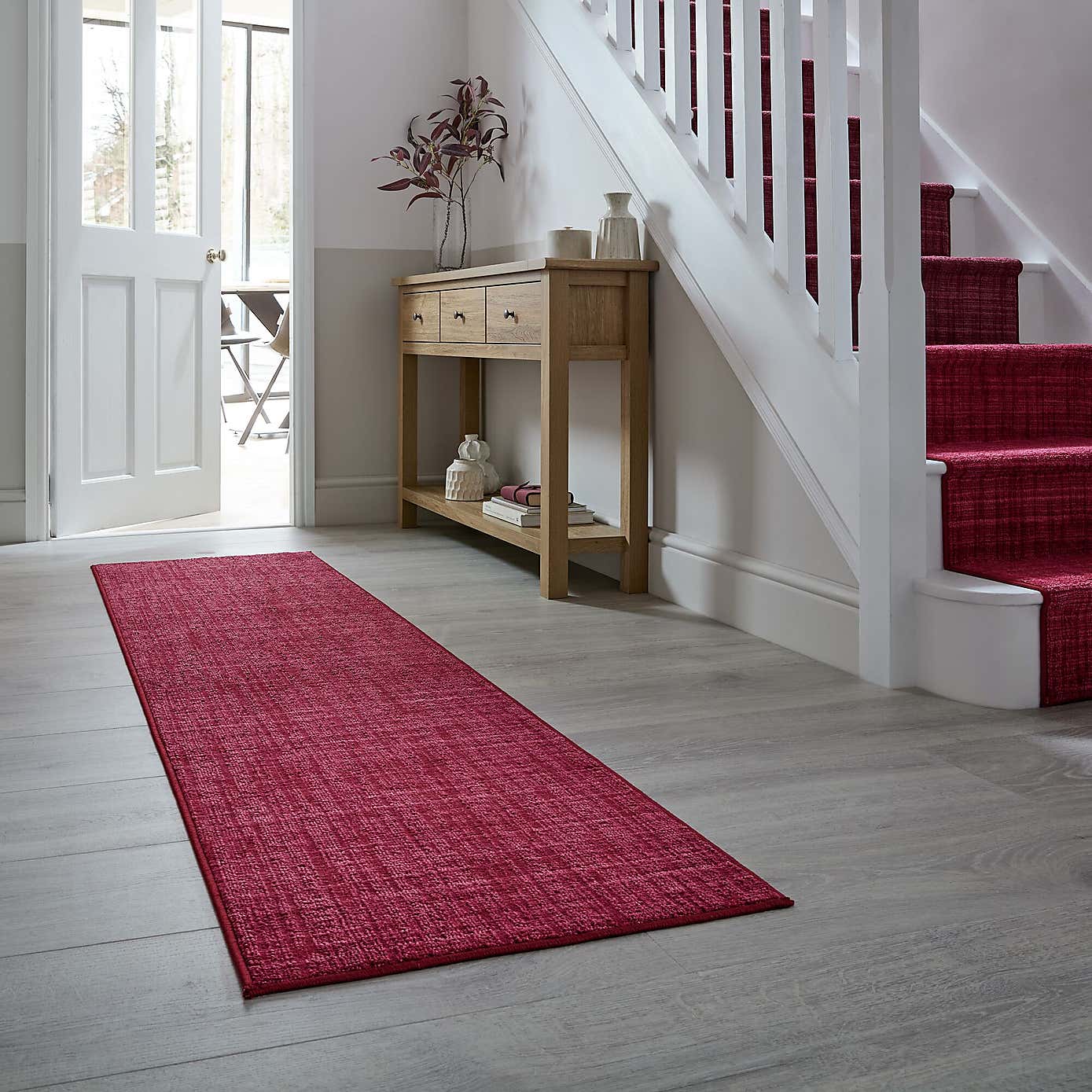 Clifton Boucle Washable Runner