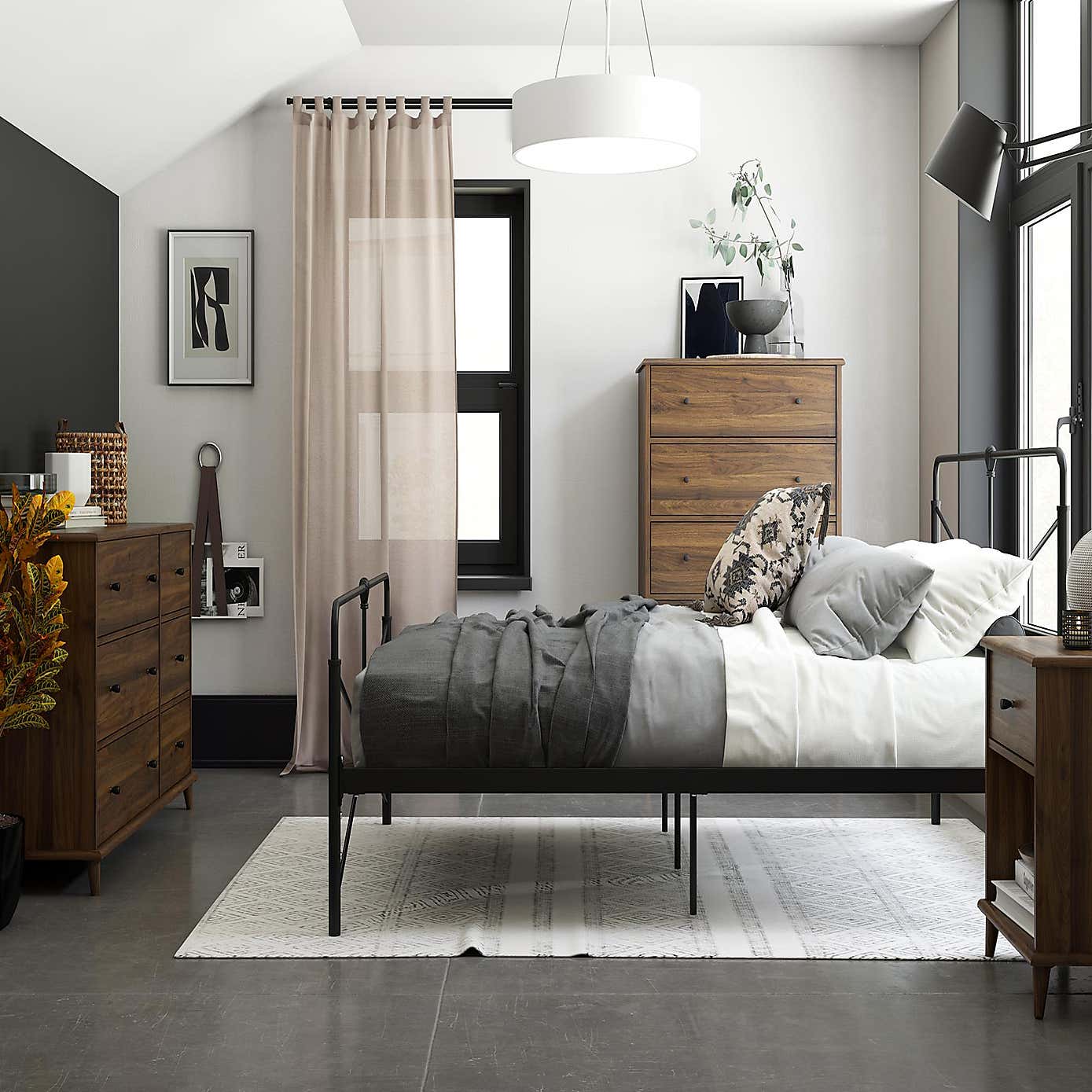 Leopold Metal Bed Frame