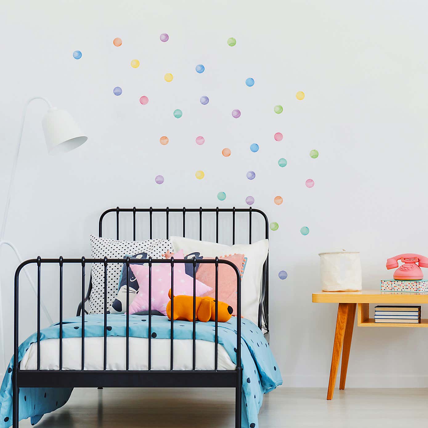 Watercolour Spots Small Wall Sticker