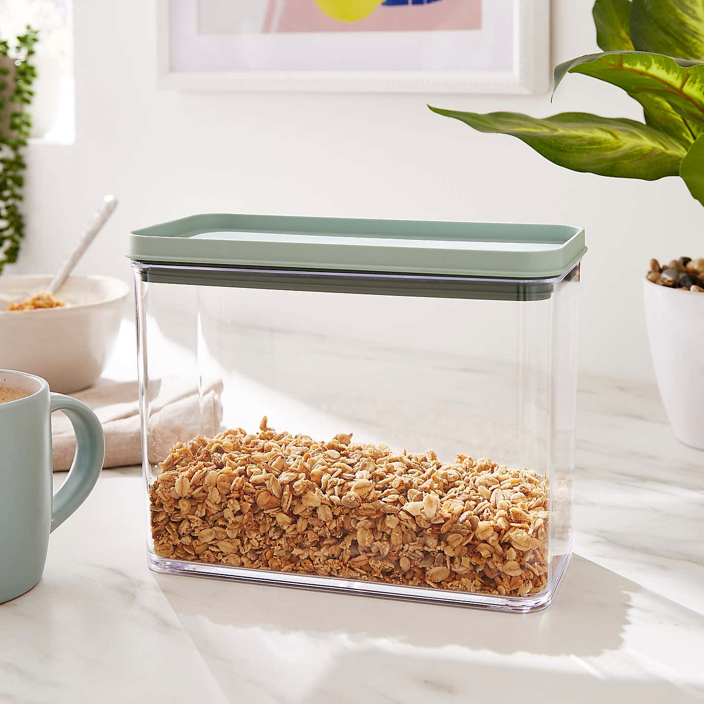 Stackable Rectangle Storage Container