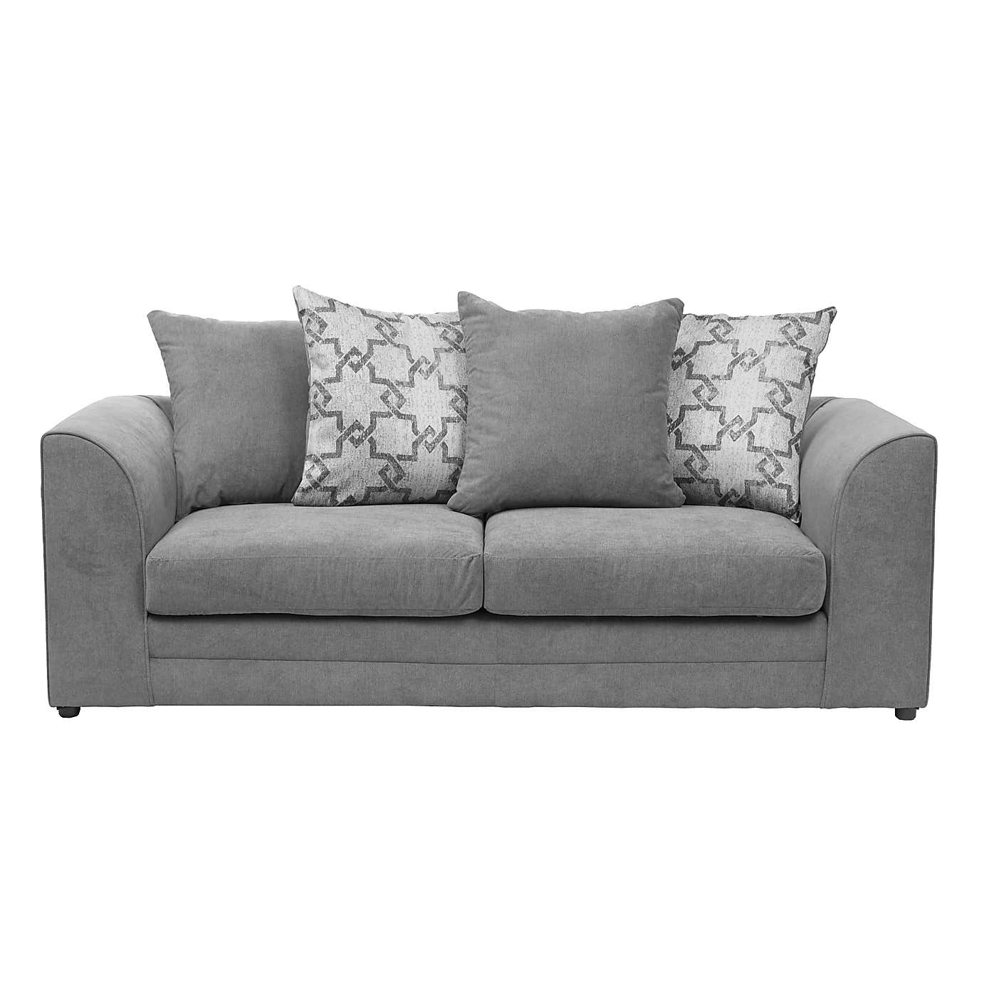 Brushed Chenille Combo Fabric Sample