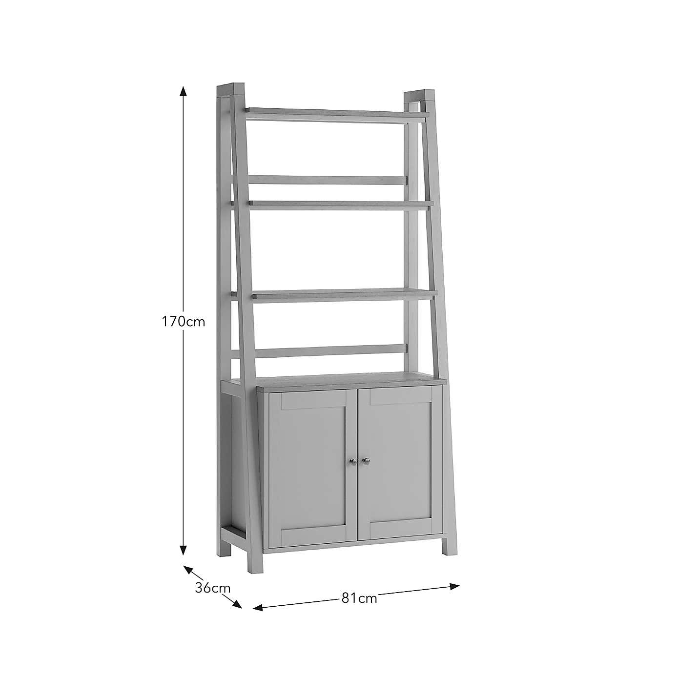 Olney Storage Ladder Shelf Stone
