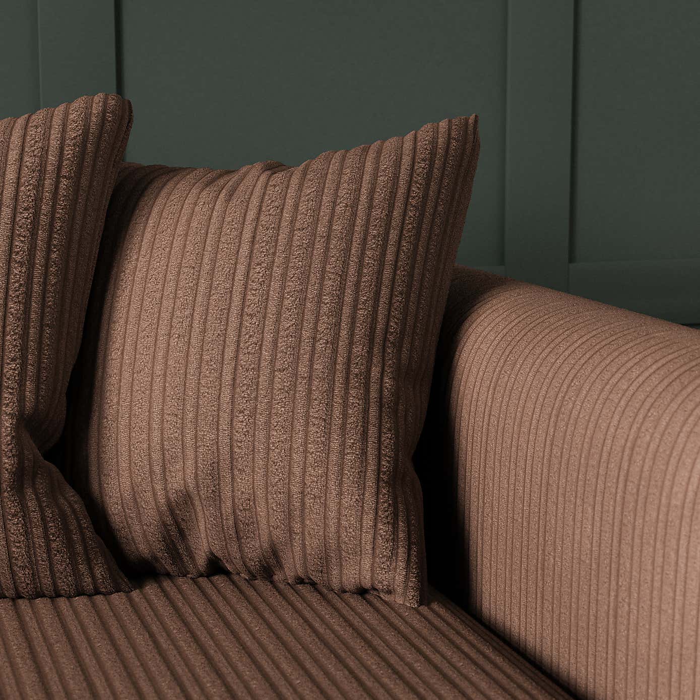 Blake Jumbo Cord Right Hand Corner Sofa