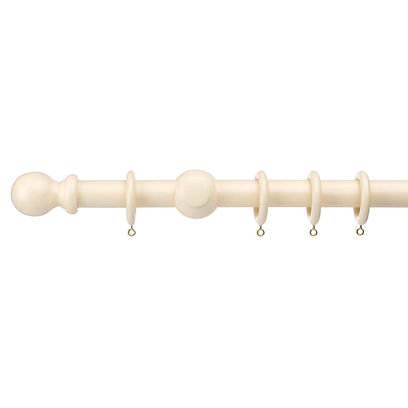 Universal 35mm Wooden Curtain Pole