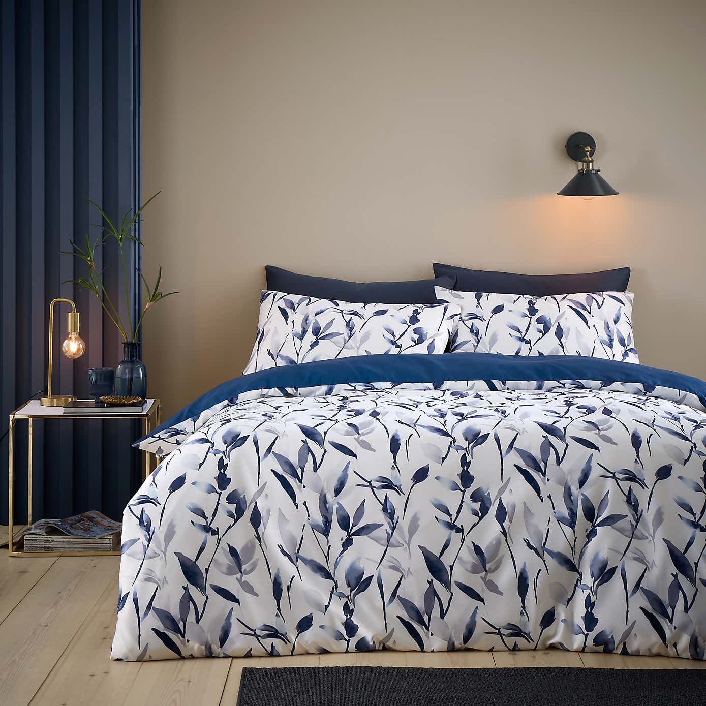Zen Reversible Duvet Cover and Pillowcase Set
