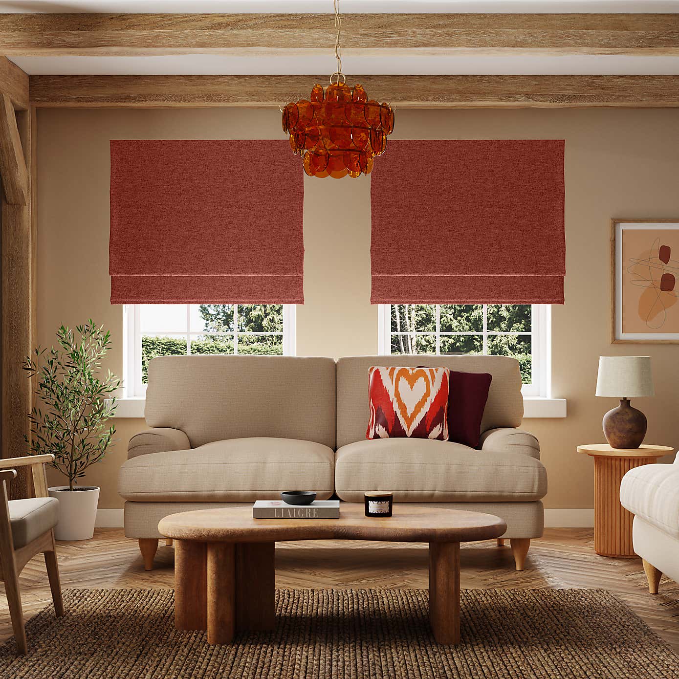 Luna Blackout Roman Blind