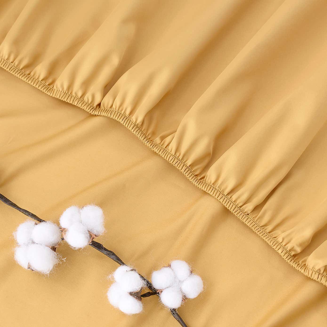 Dorma 300 Thread Count 100% Cotton Sateen Plain Fitted Sheet