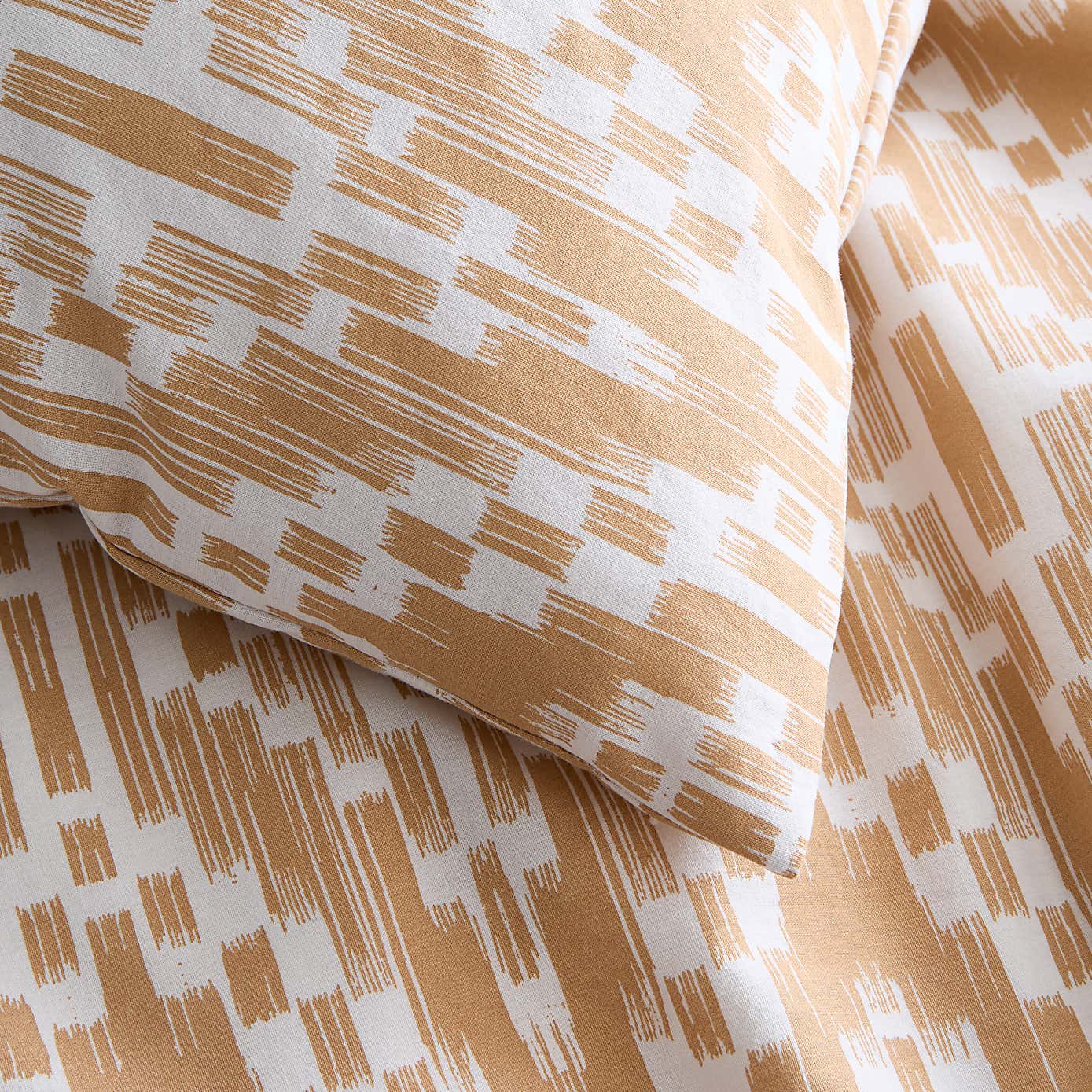 Syrah Ikat 100% Cotton Duvet Cover and Pillowcase Set