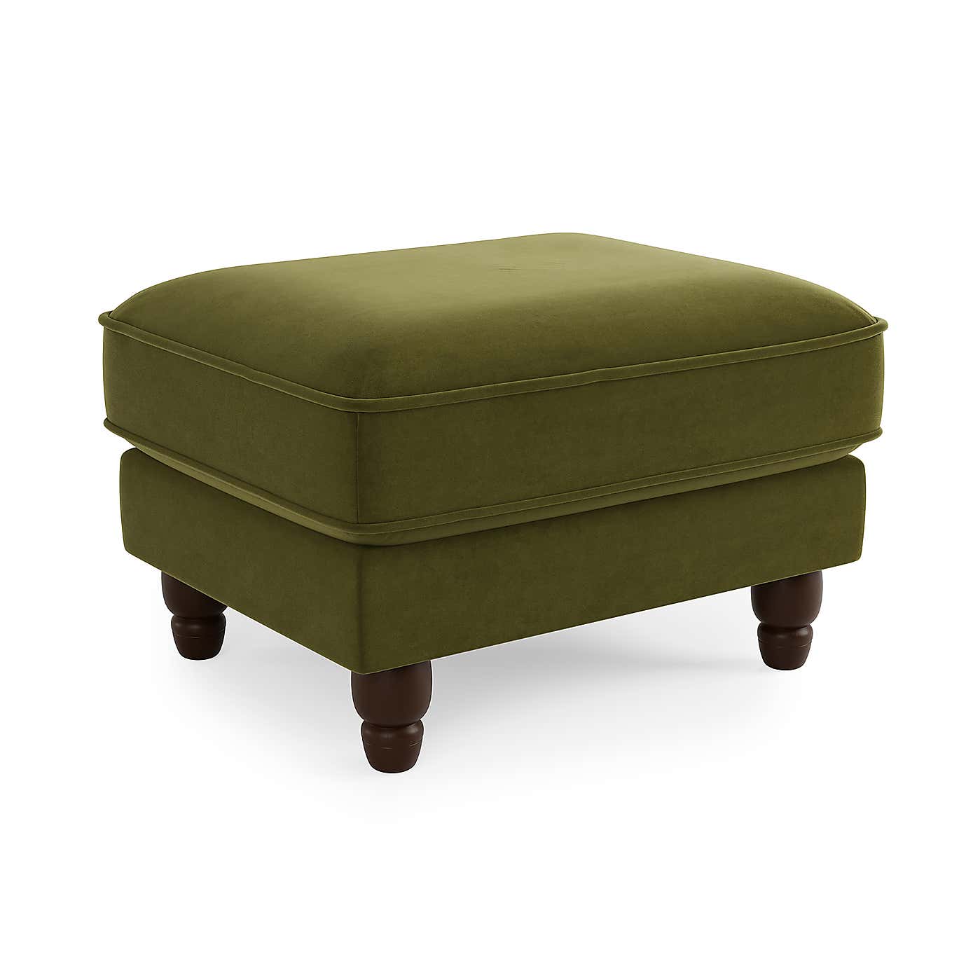 Beatrice Velvet Footstool