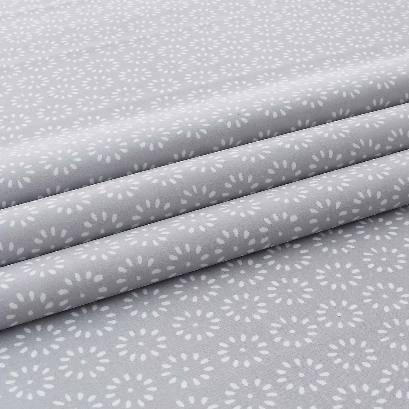 By the Metre Soho Geo PVC Grey