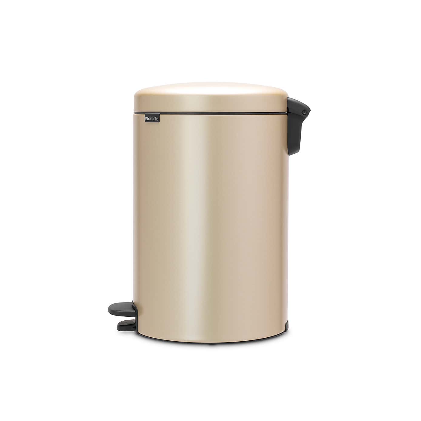 Newlcon Champagne 20 Litre Pedal Bin