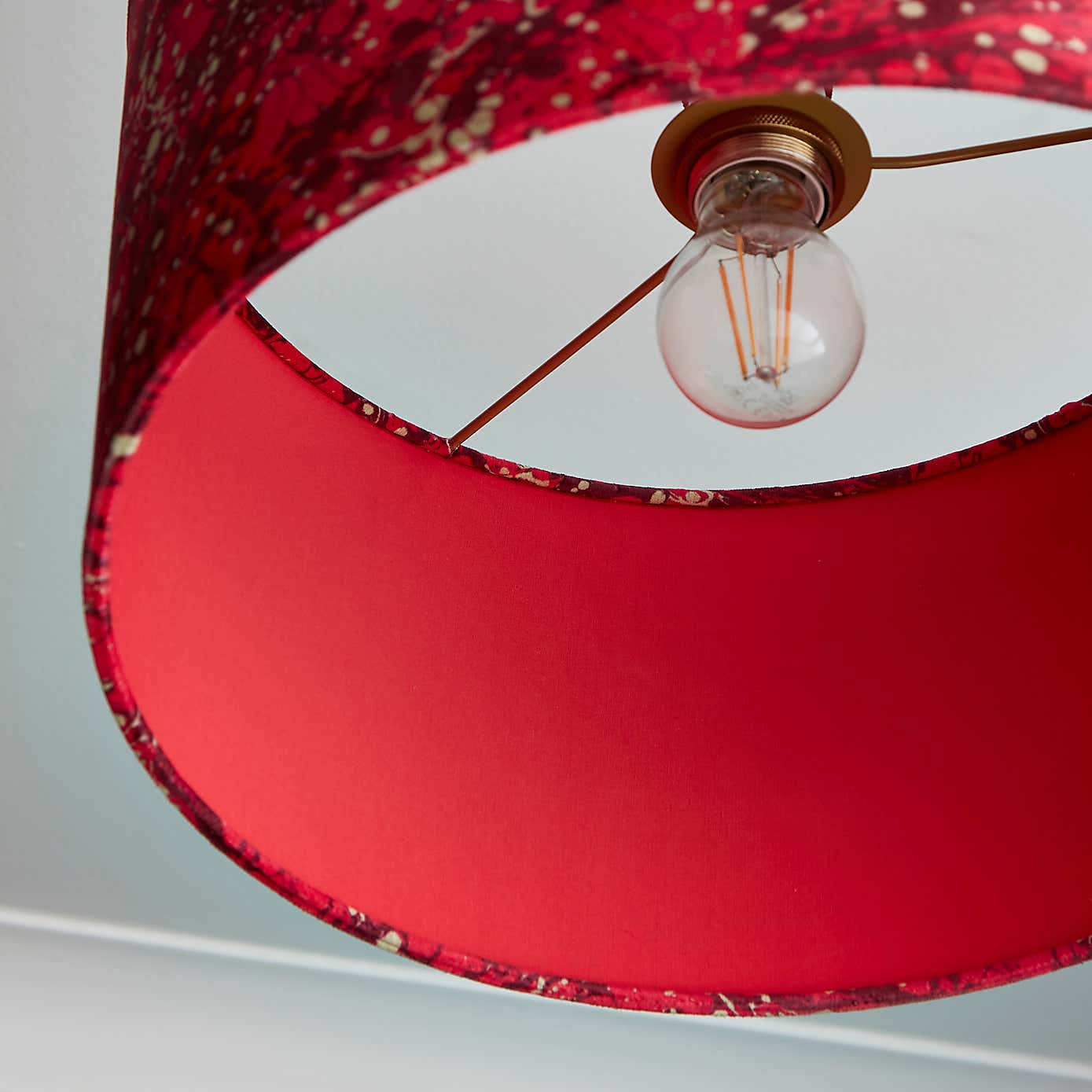 Marble Drum Lamp Shade