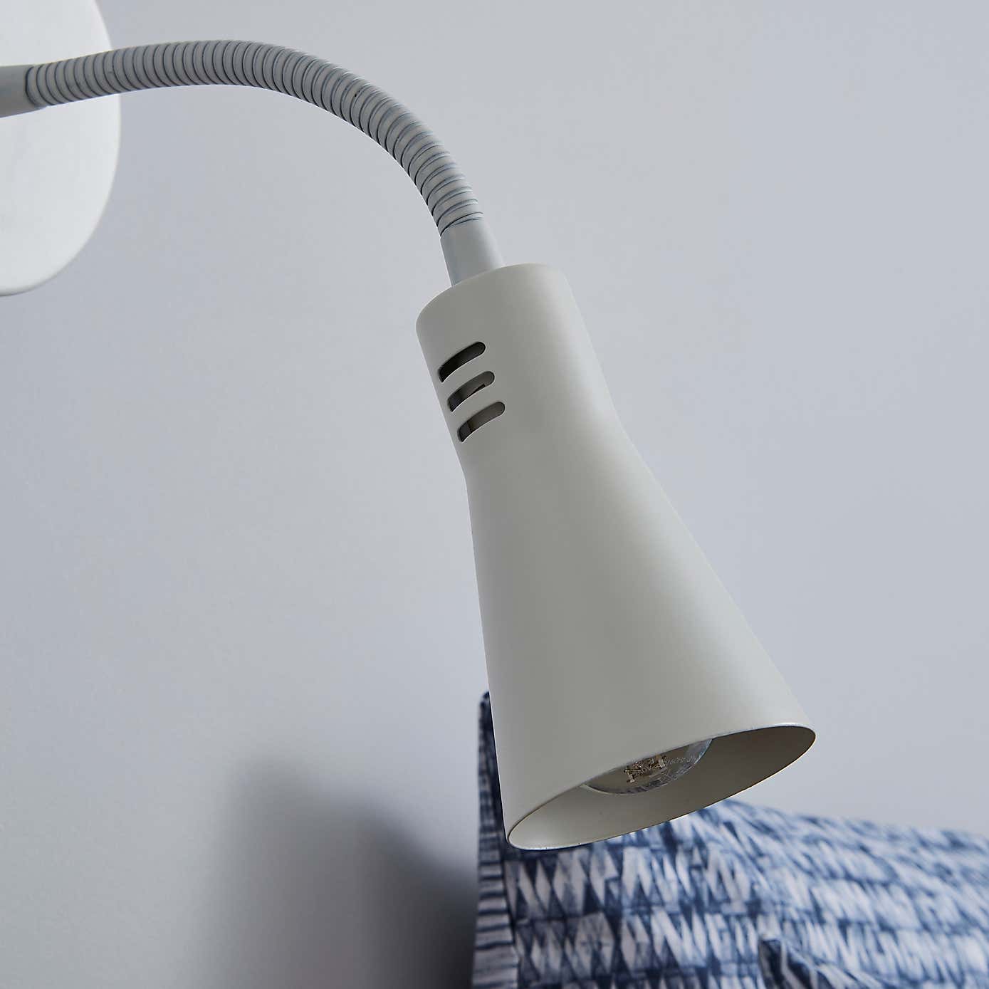 Nola Adjustable Easy Fit Plug In Wall Light