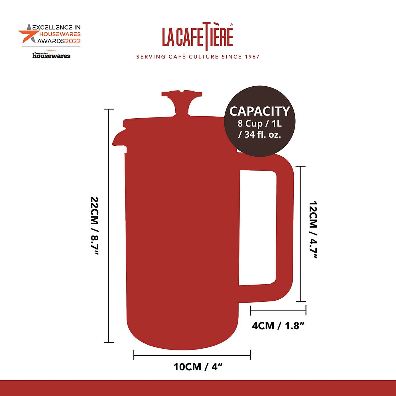 LA CAFETIERE Pisa 8 Cup