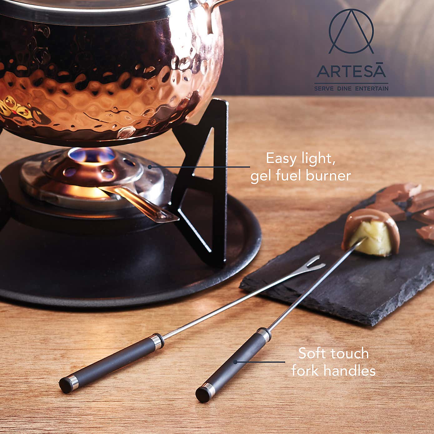 Artesà Finish Fondue Set