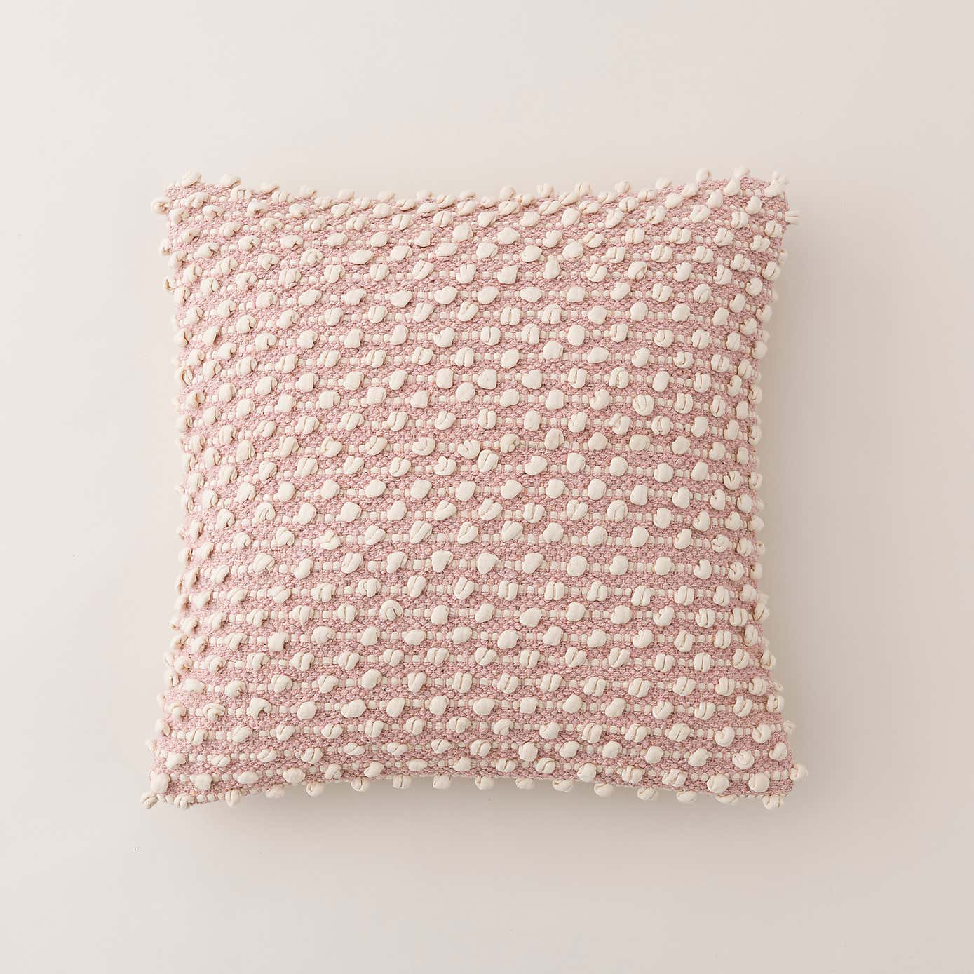 Jersey Bobble Square Cushion