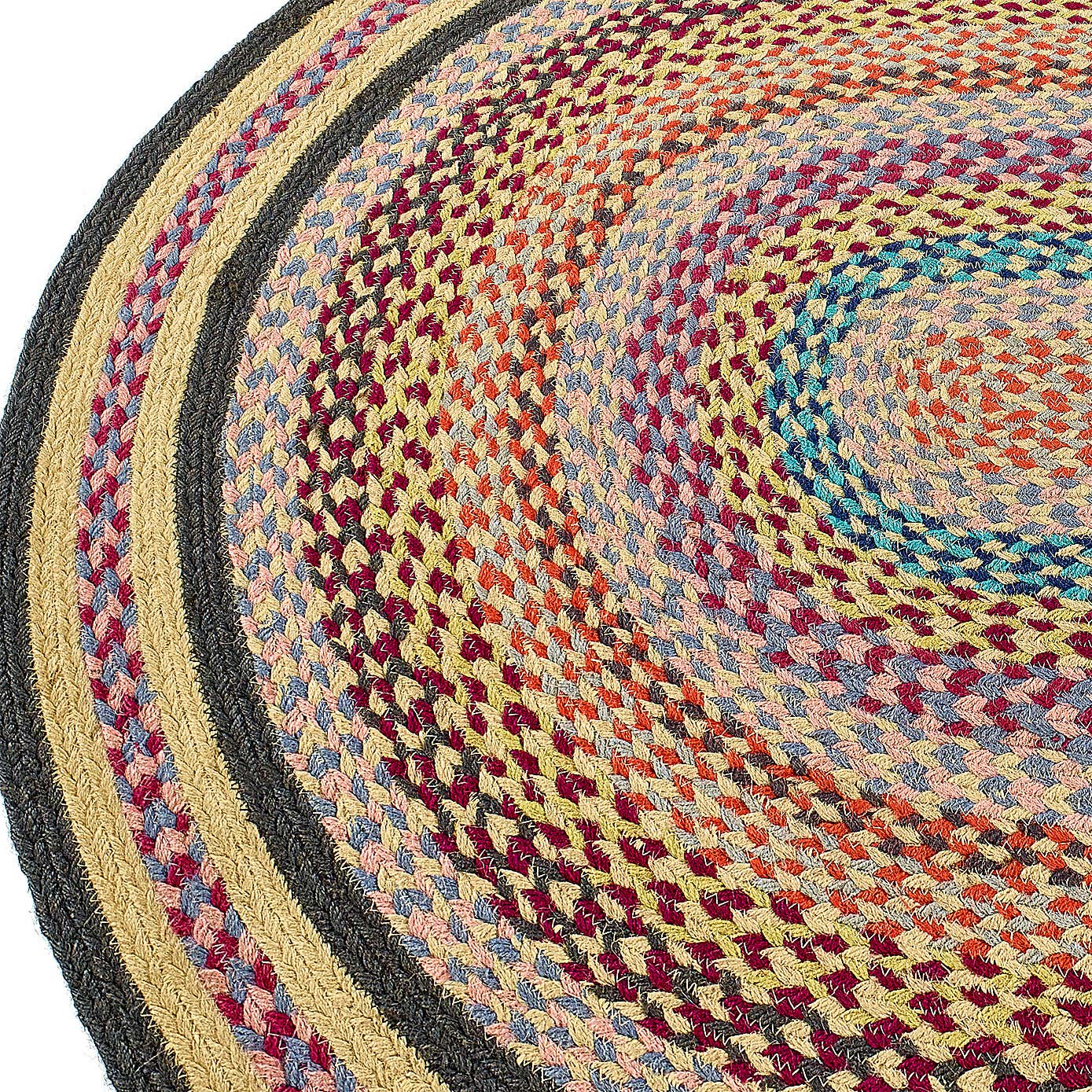Jute Multicoloured Rug