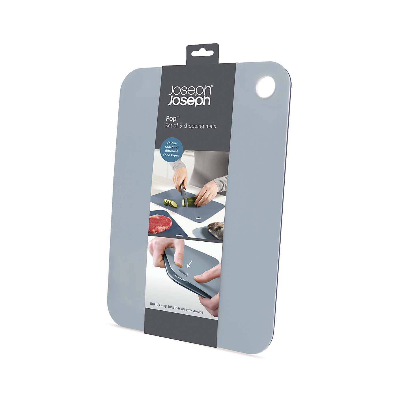 Set of 3 Pop™ Blue Chopping Mat