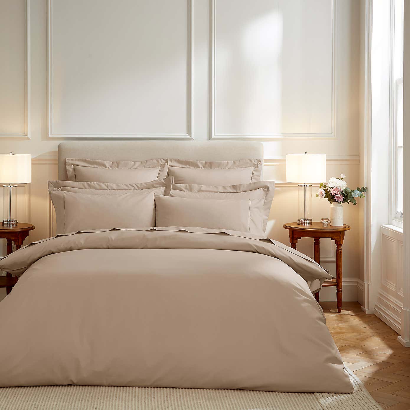 Dorma Egyptian Cotton 400 Thread Count Percale Oxford Pillowcase