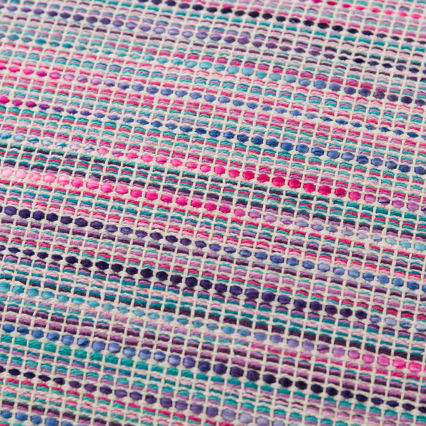 Ava Flat Weave Cotton Rectangle Cushion