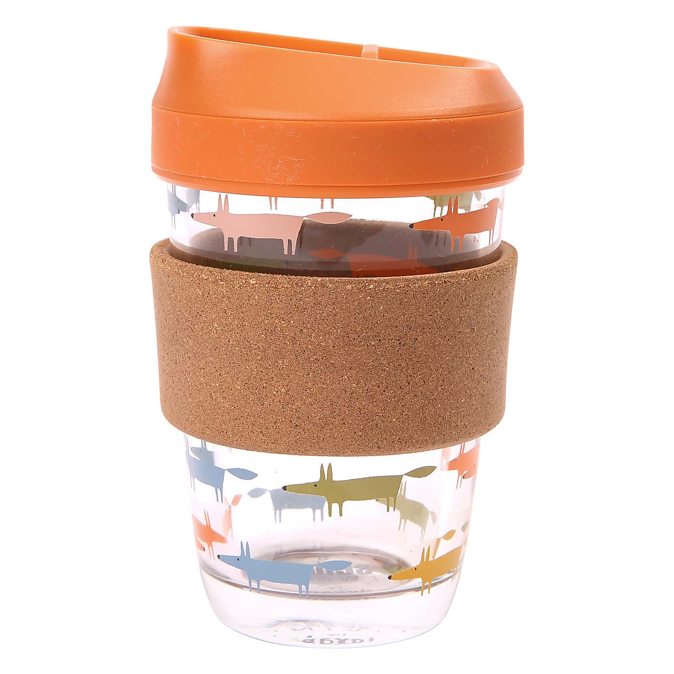 Scion Dexam Mr Fox Glass Travel Mug