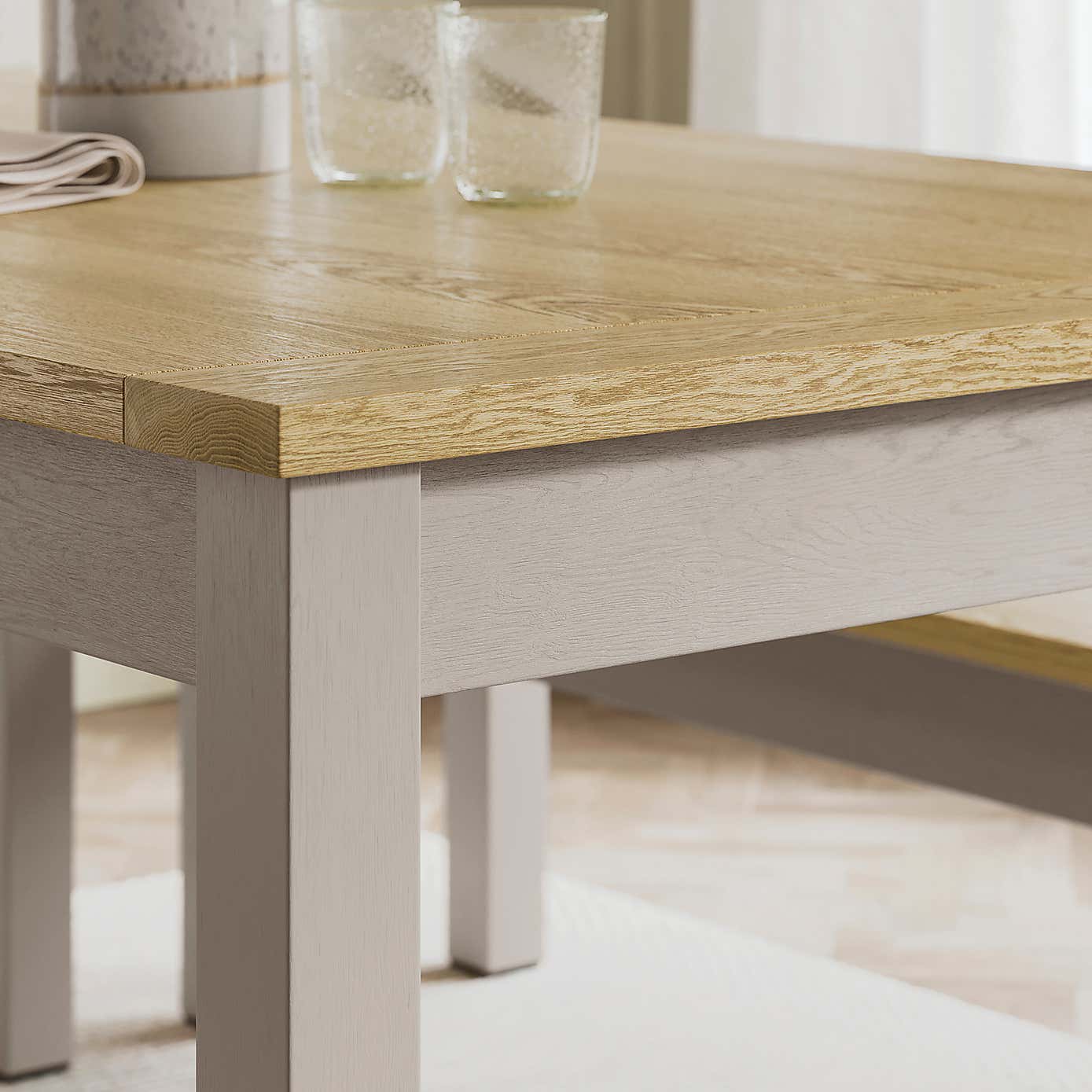 Olney 6 Seater Dining Table and Bench Set