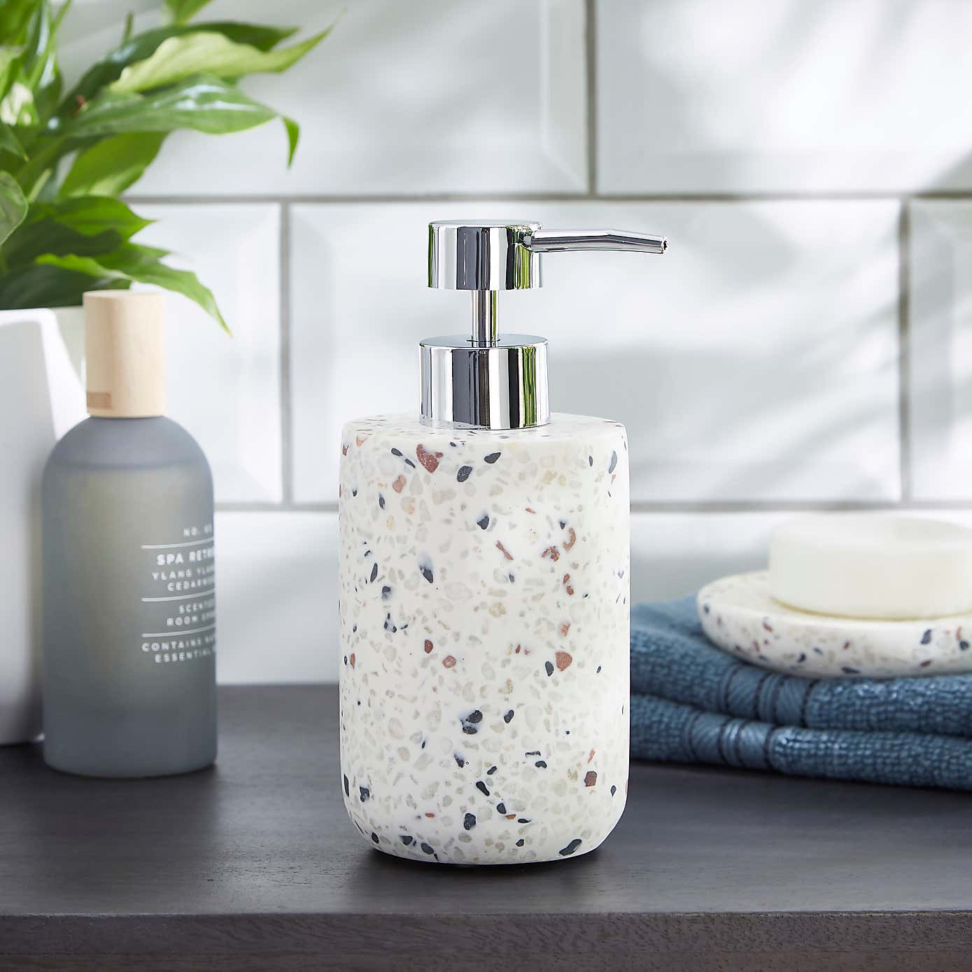 Terrazzo Natural Soap Dispenser