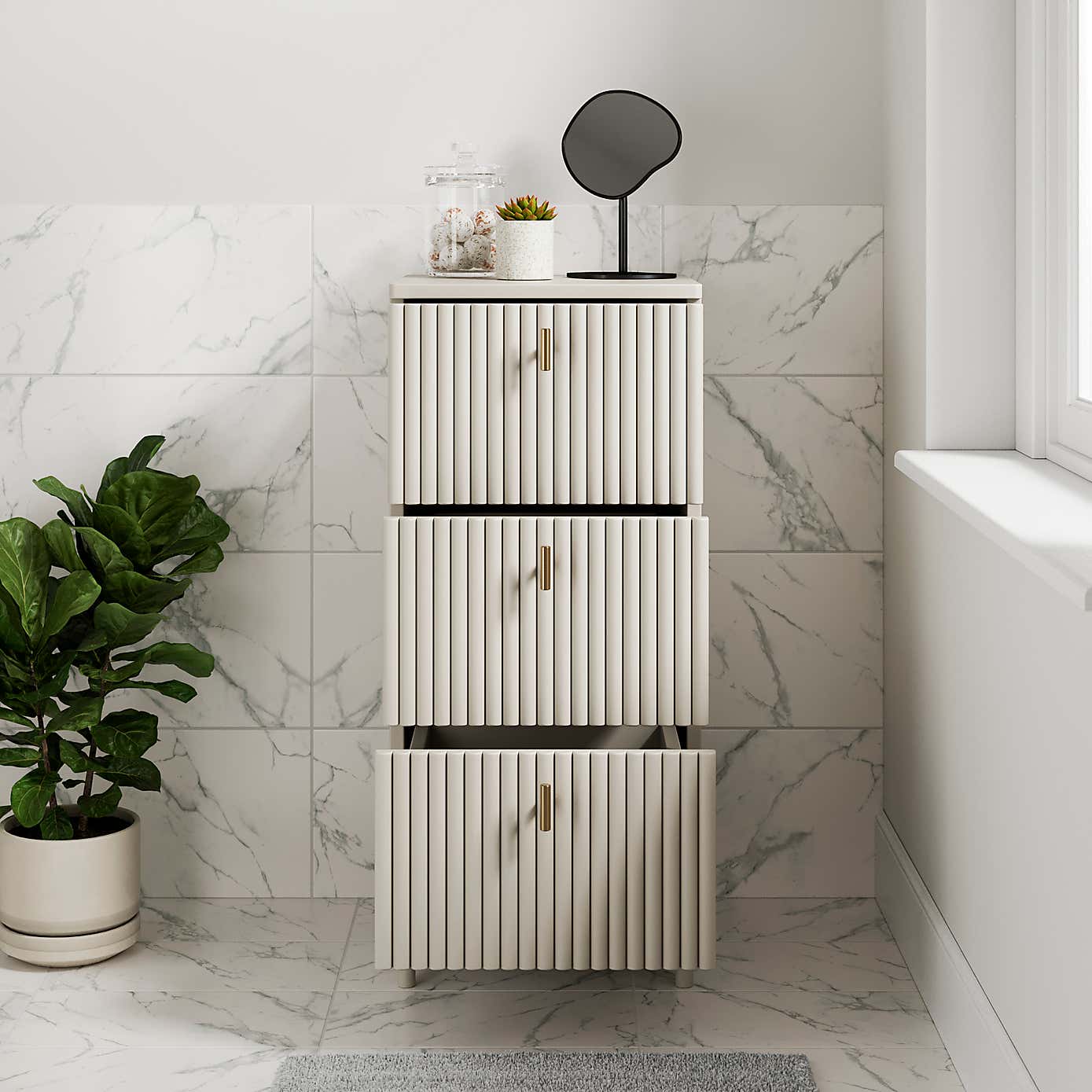 Elsie 3 Drawer Storage Unit