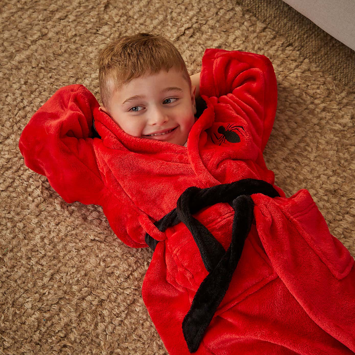 Kid's Spiderman Dressing Gown