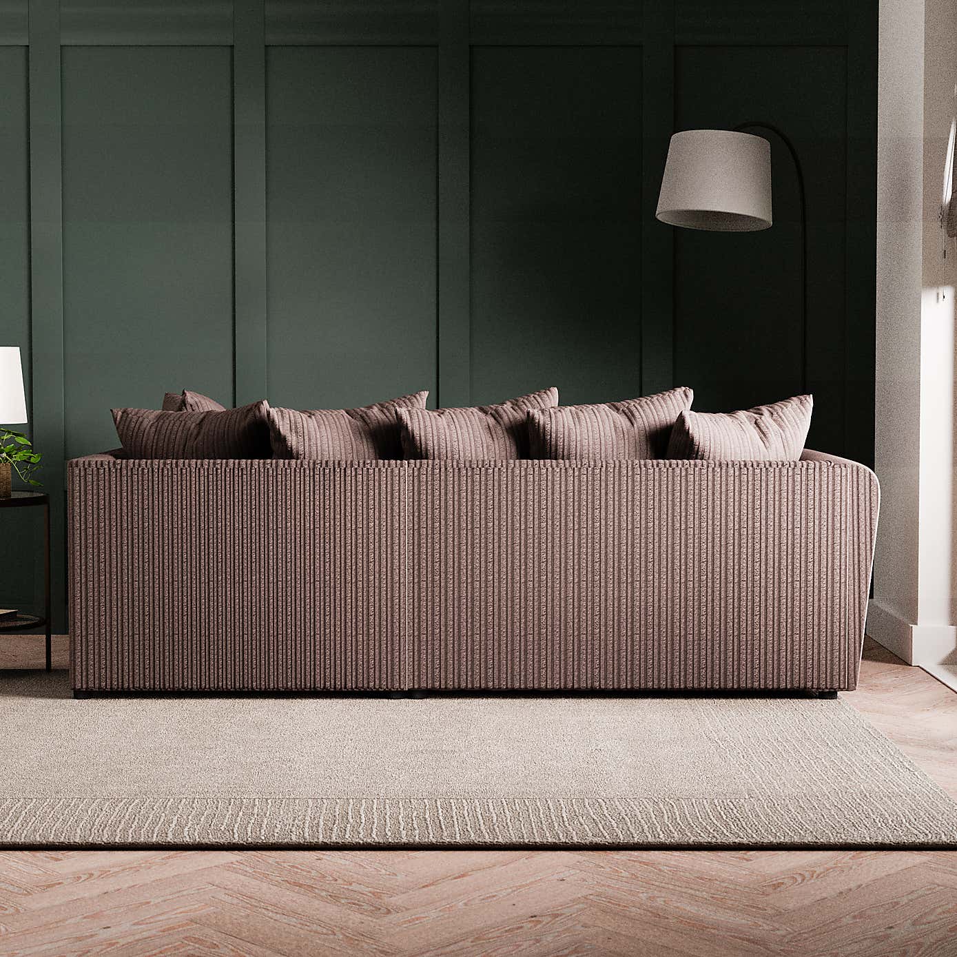 Blake Jumbo Cord Right Hand Corner Sofa