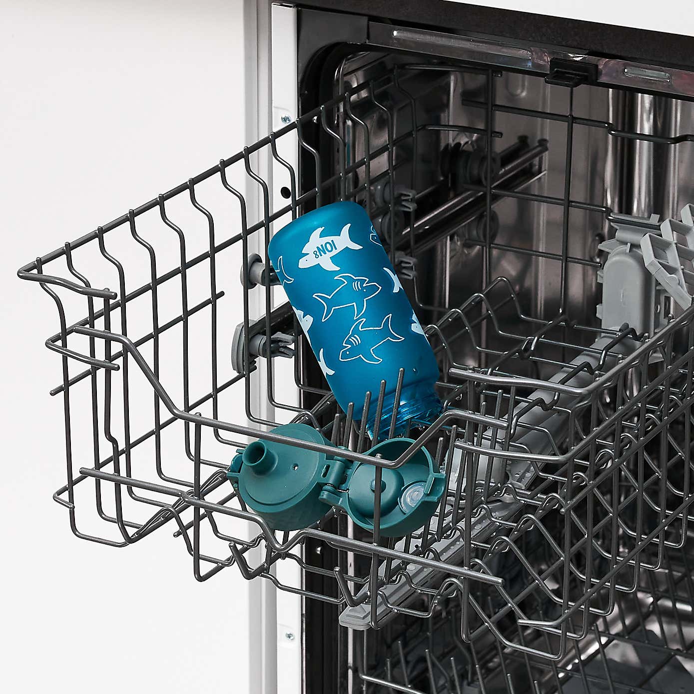 Ion8 Leak Proof Kids Shark Water Bottle, 350ml