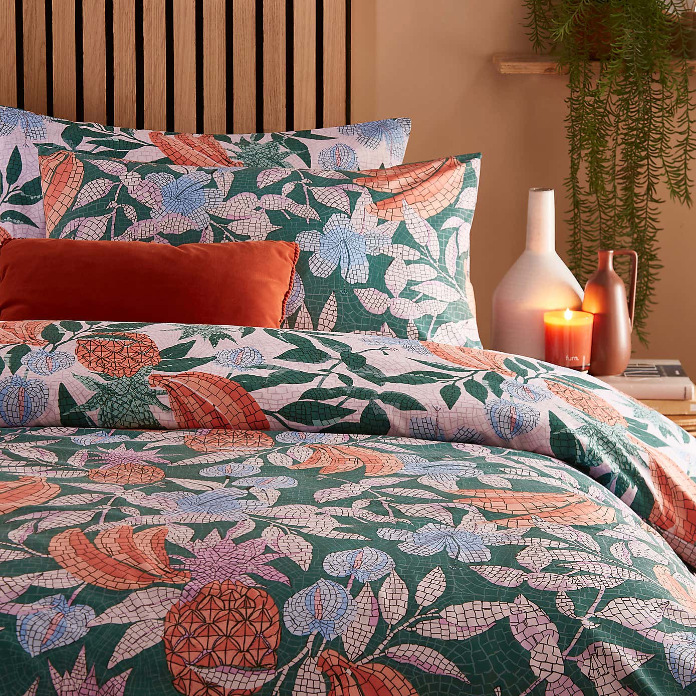 furn. Cypressa Duvet Cover & Pillowcase Set