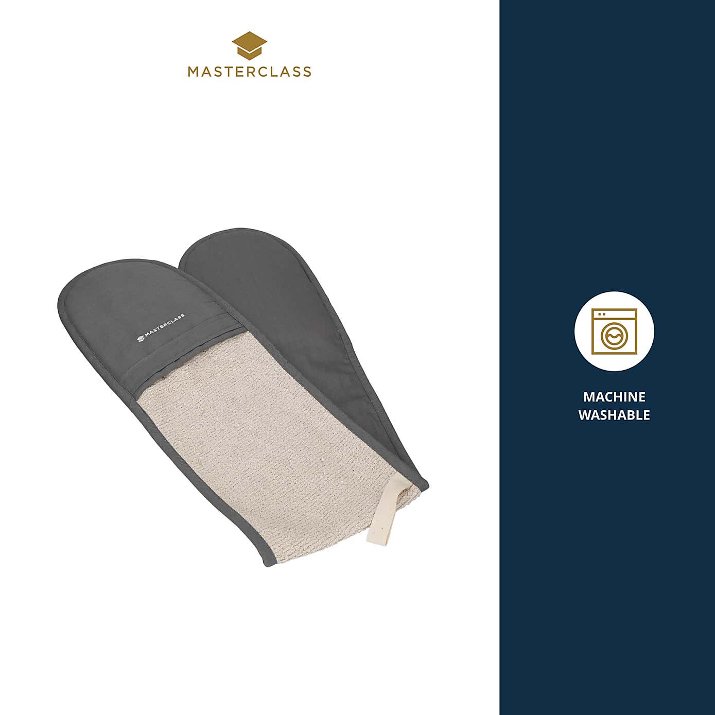 MasterClass Cotton Double Oven Glove