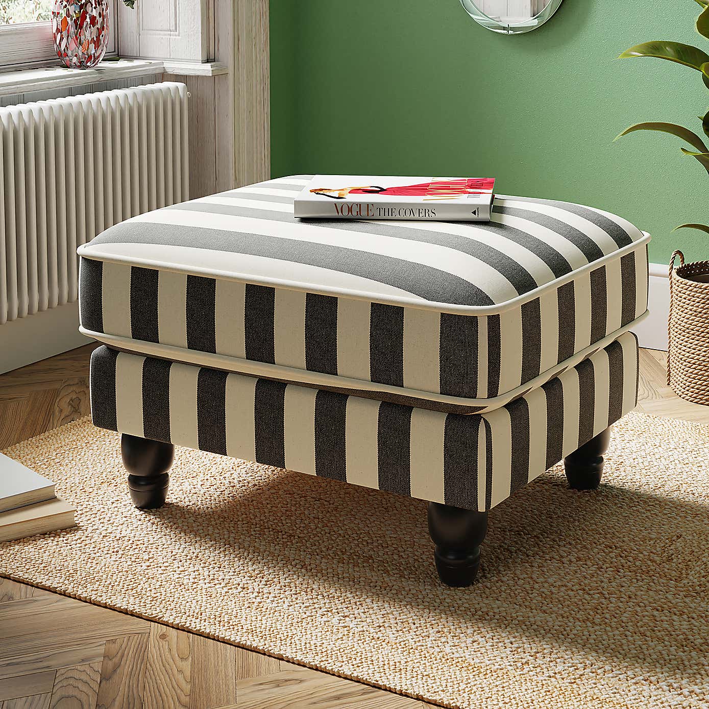 Woven Stripe Fabric Sample