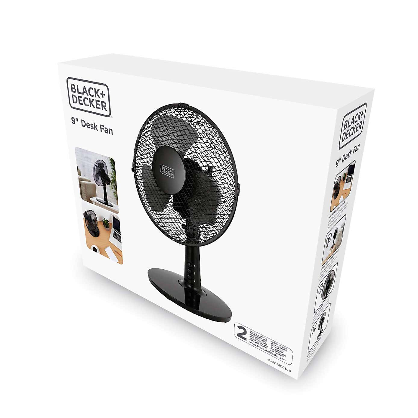 Black & Decker 9 Inch Desk Fan