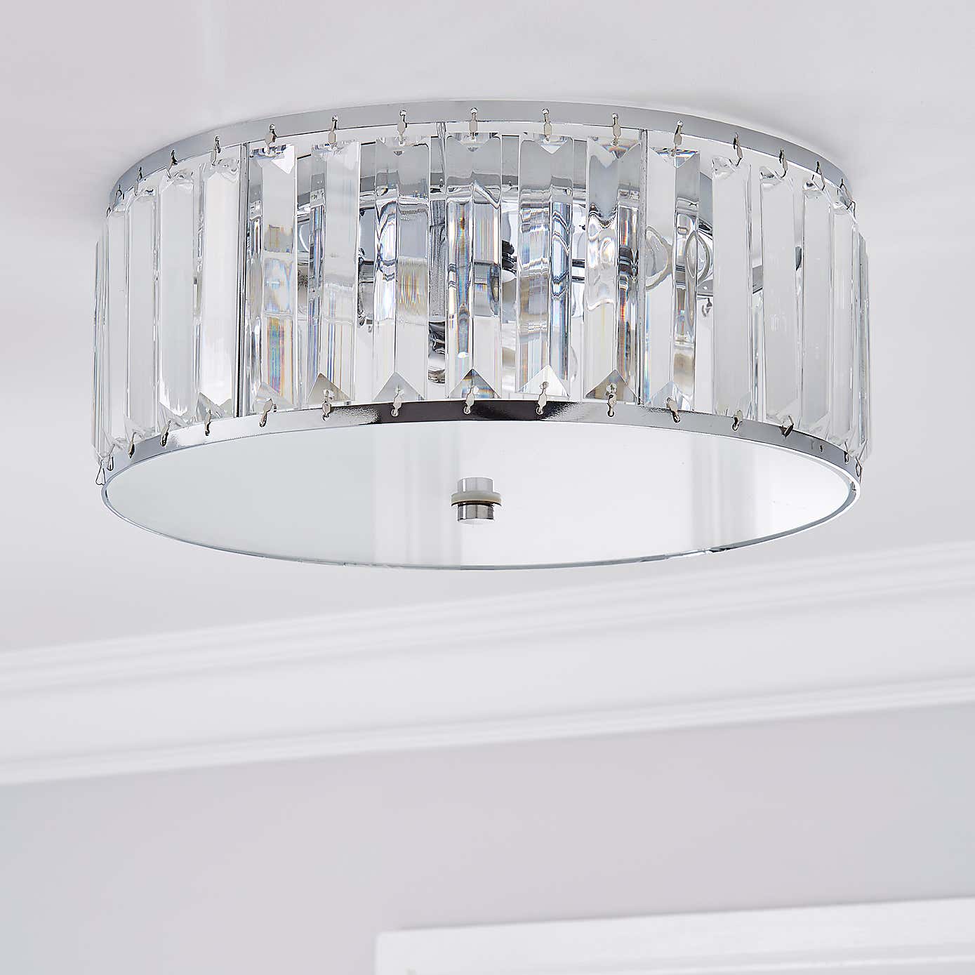 Tropez Bathroom Flush Chandelier