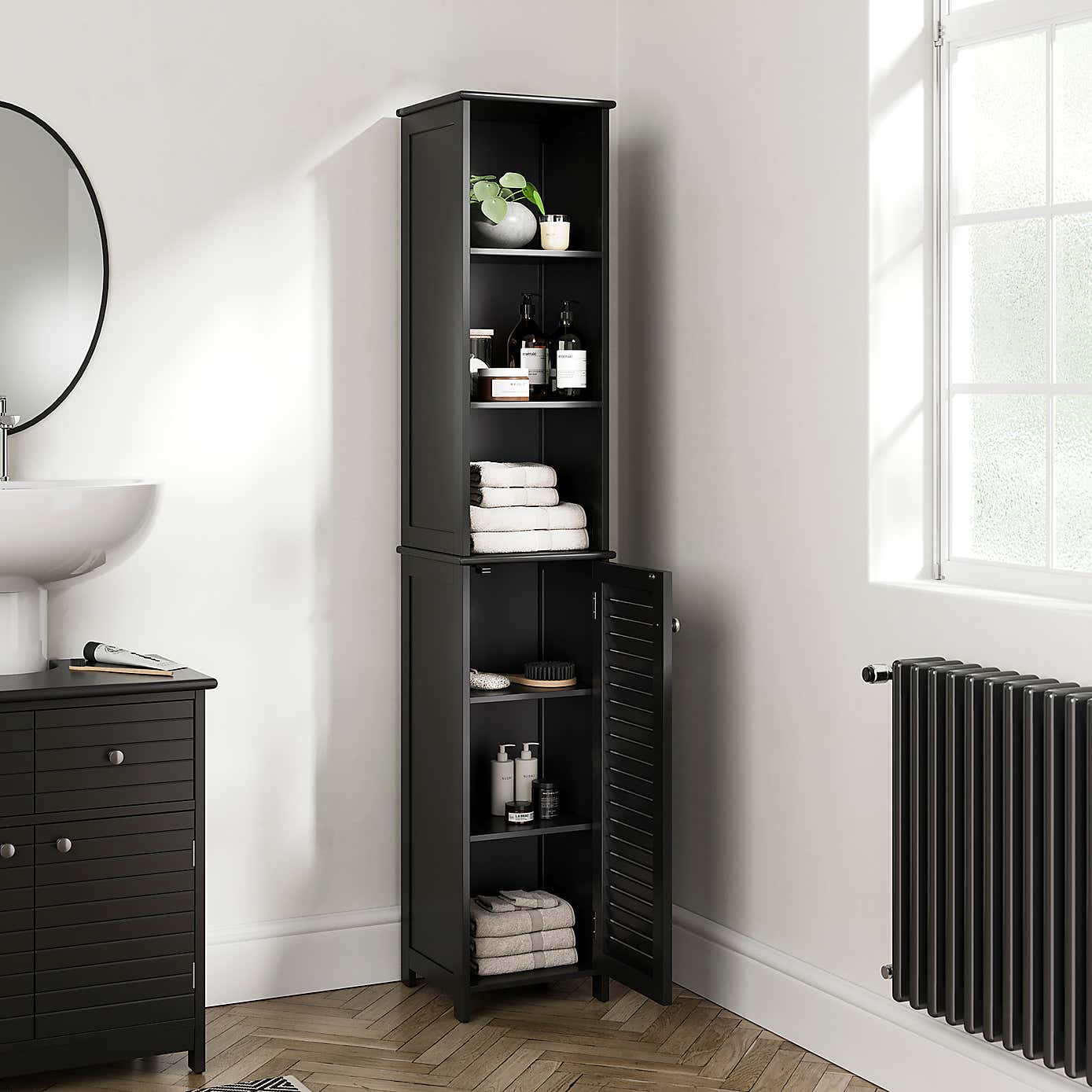 Nautical Tallboy Storage Unit