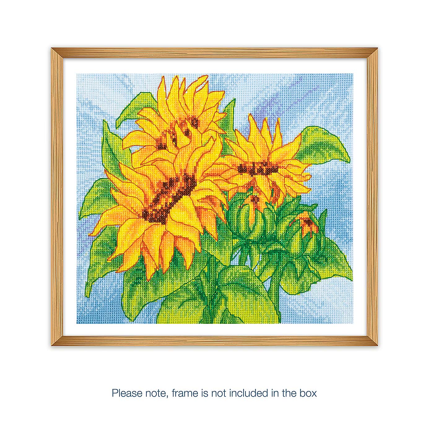 Cross Stitch Large Sun Flowers