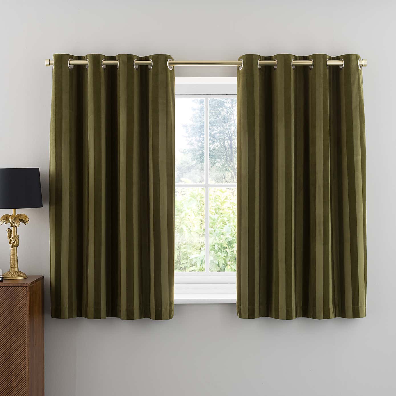 Milford Stripe Eyelet Curtains