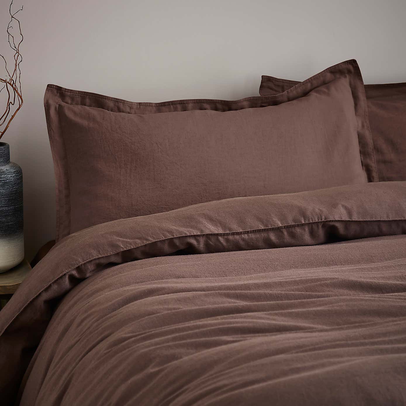 Cotton Linen Oxford Pillowcase